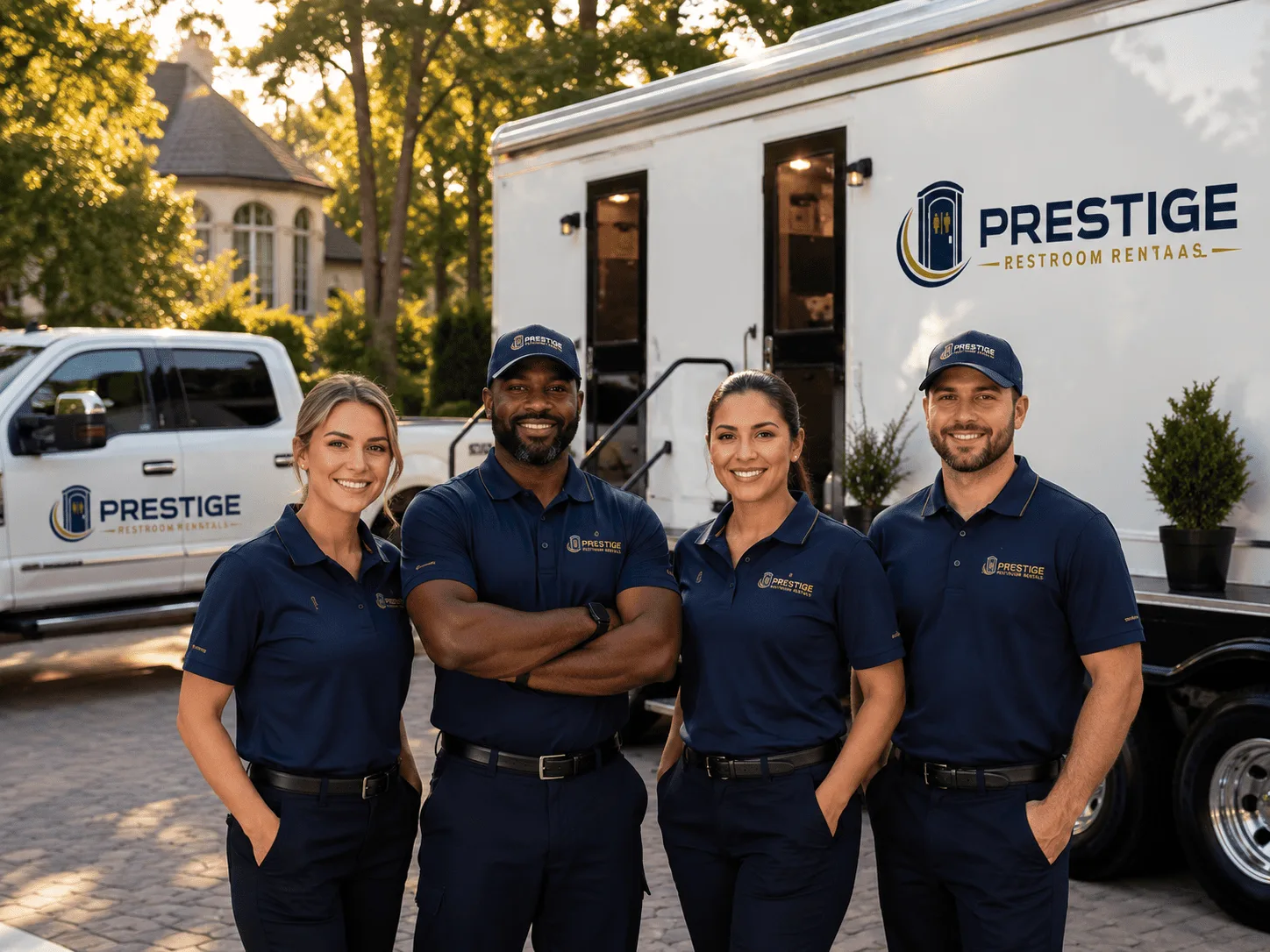 Trusted Luxury Portable Restrooms company in La Russell, MO